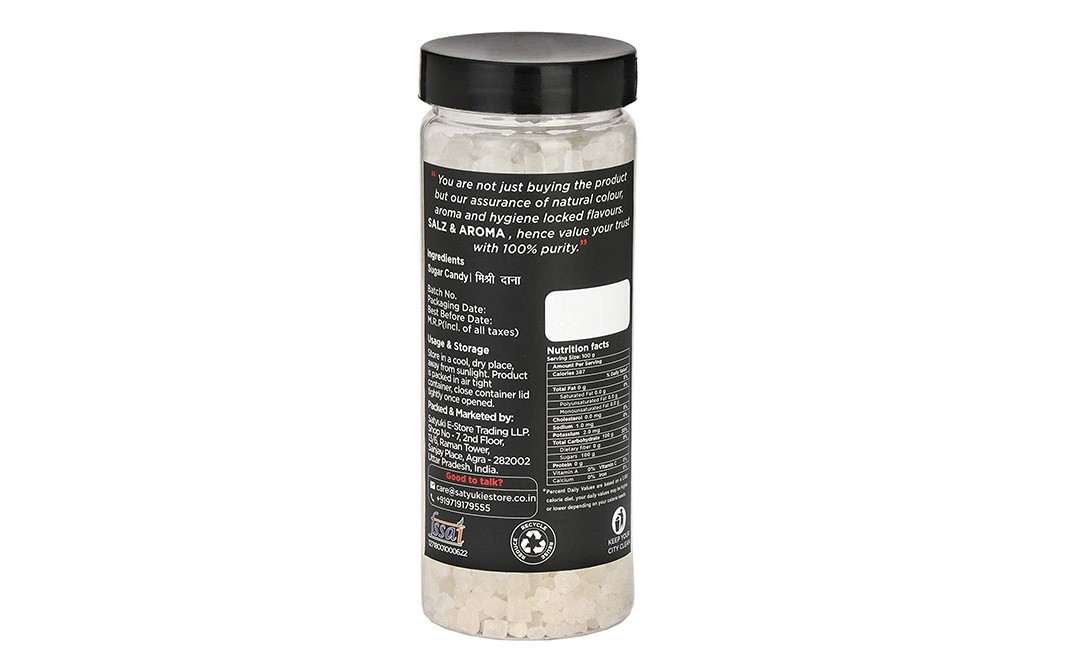 Salz & Aroma Sugar Candy    Plastic Jar  250 grams
